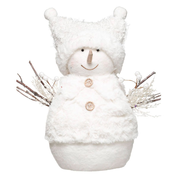 PLF BONHOMME BLANC BRANCHE H33CM