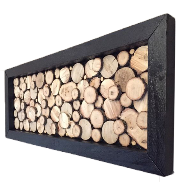 GLASSART 30X97 RONDIN DE BOIS