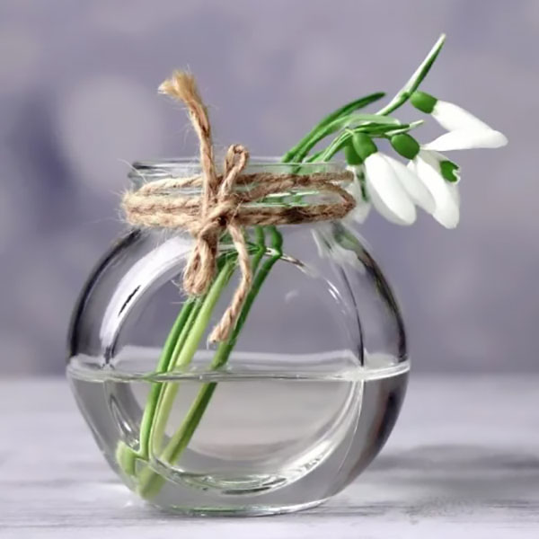 GLASSART 45X45 PERCE NEIGE