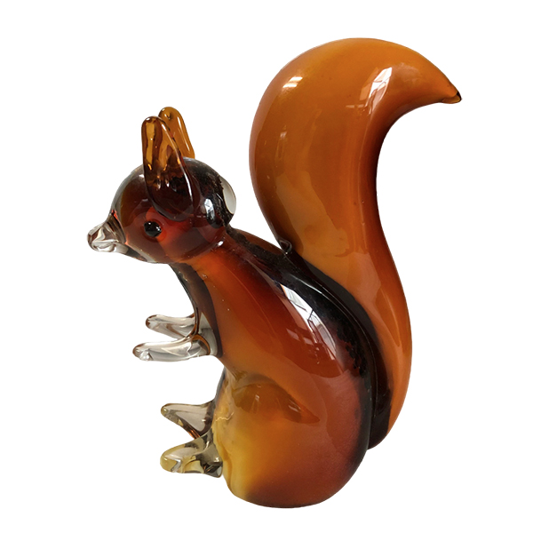 GLASSART 25CM ECUREUIL