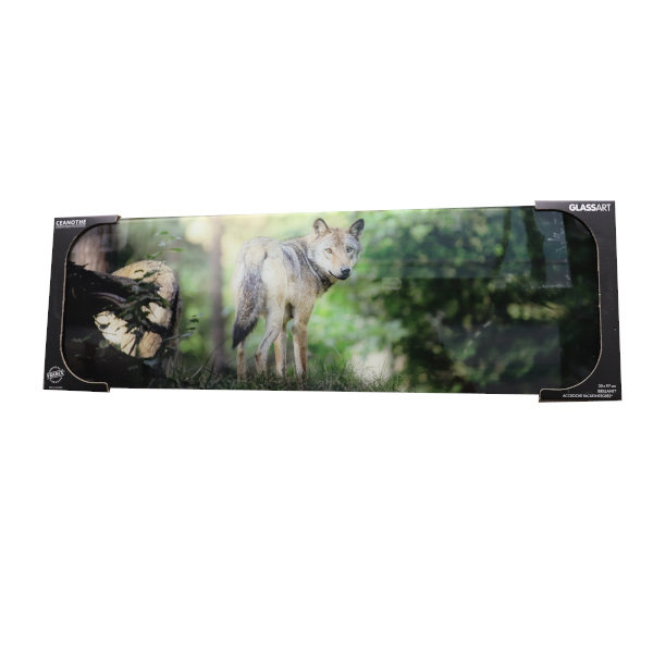 GLASSART 30X97 LOUP SAUVAGE