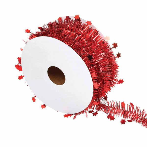 GUIRLANDE DE NOEL FINE ETOILE ROULEAU 3M