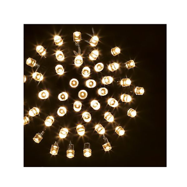 GUIRLANDE DE NOEL EXTERIEUR 100 LED TM BLANC CH FV 8F