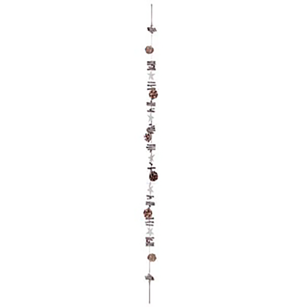 GUIRLANDE PDP RONDIN+ETOILE 150CM