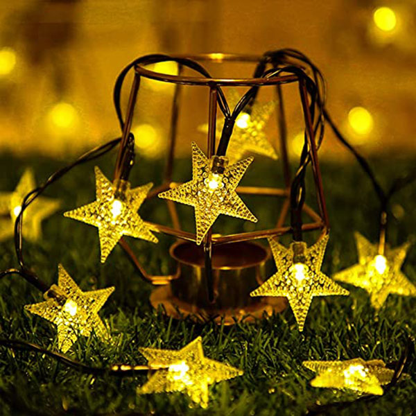 GUIRLANDE DE NOEL EXT 100 LED SOLAIRE BL CH