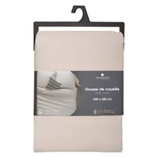 HOUSSE COUETTE 2P LIN 240X220