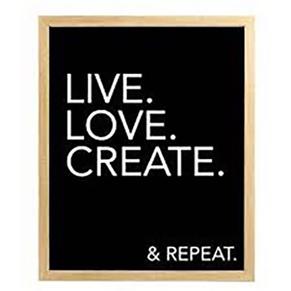 IMAGE ENCADREE 40X50 LOVE