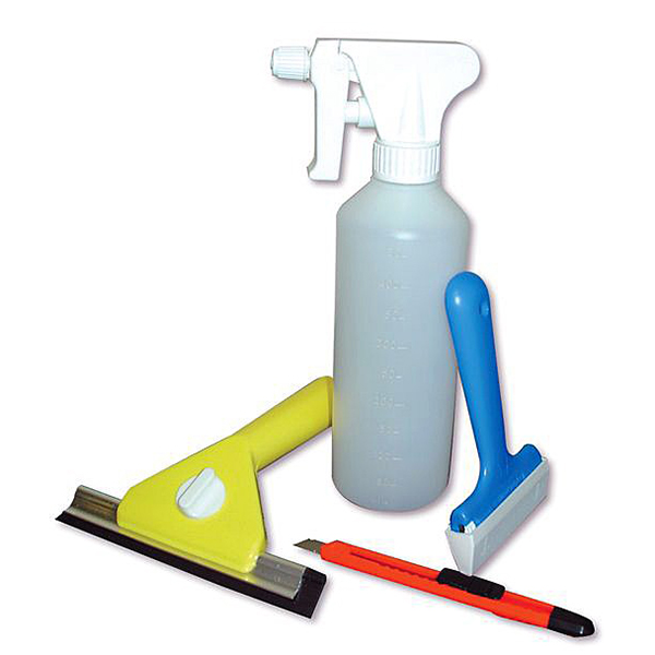KIT DE POSE DE FILM ADHESIF
