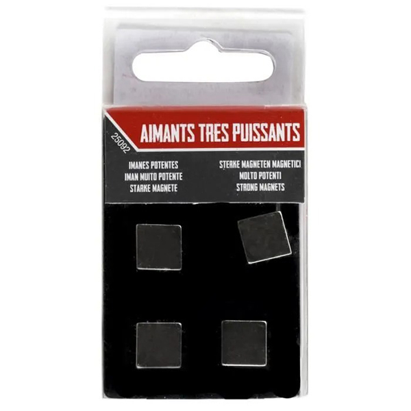 BOITE 4 MAGNETS STRONG CARRE