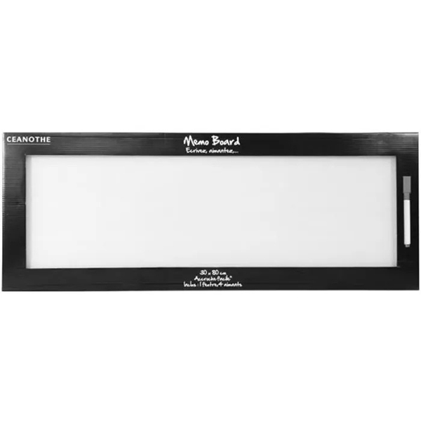 MEMO BOARD BLANC 30X80