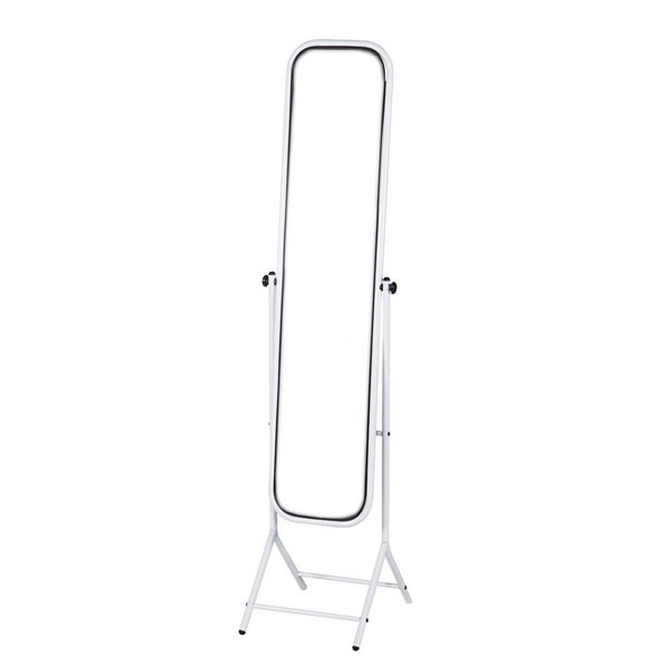 MIROIR SUR PIED TITAN 41X35XH148 CM BLANC