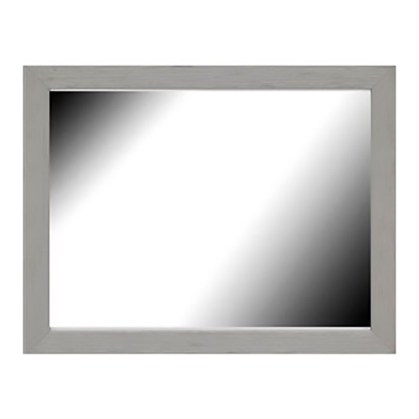 MIROIR 45X55 KARMA GRIS