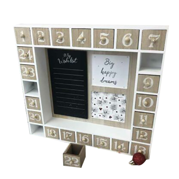 DECO CALENDRIER AVENT BOITES + CADRE