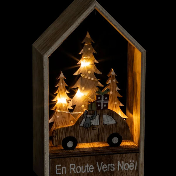DECO INTERIEUR MAISON BOIS 4L 2ASS BO