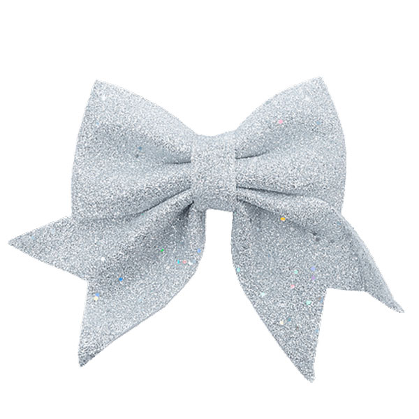 DECO NOEUD PAILLETE 15X18CM