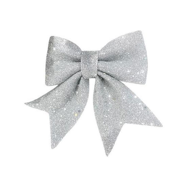 DECO NOEUD PAILLE X2 16X14CM