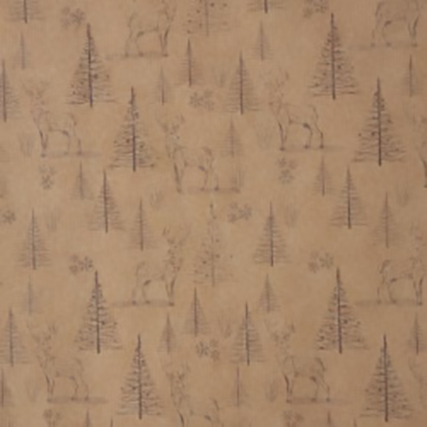 PAPIER CADEAU KRAFT IMP 200X70CM