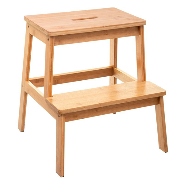 MARCHEPIED BAMBOU 2 MARCHES