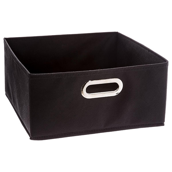 BOITE RANGEMENT 31X15 GRIS ANTH
