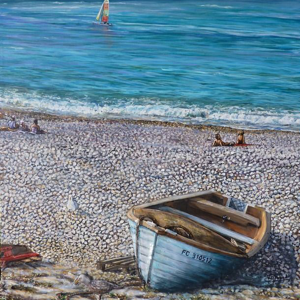 REGART 65X97 BARQUE&amp;PLAGE