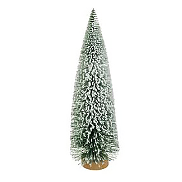 SAPIN DE TABLE NOEL NATUREL FLOQUANT 33CM