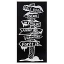 STICKER PAILLE SAP/FLO GM 23X49