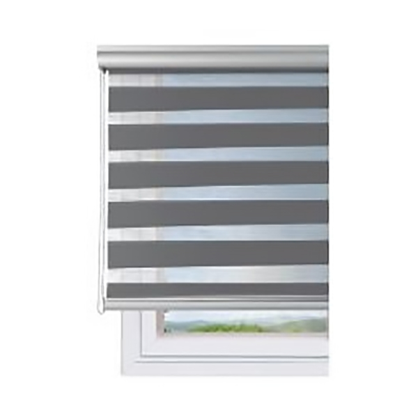 DUOLUX STORE JOUR ET NUIT ARGENT 100X250