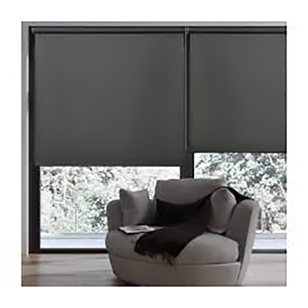 ROLL UP STORE ENROULEUR OCCULTANT GRIS GRAPHITE 100X180