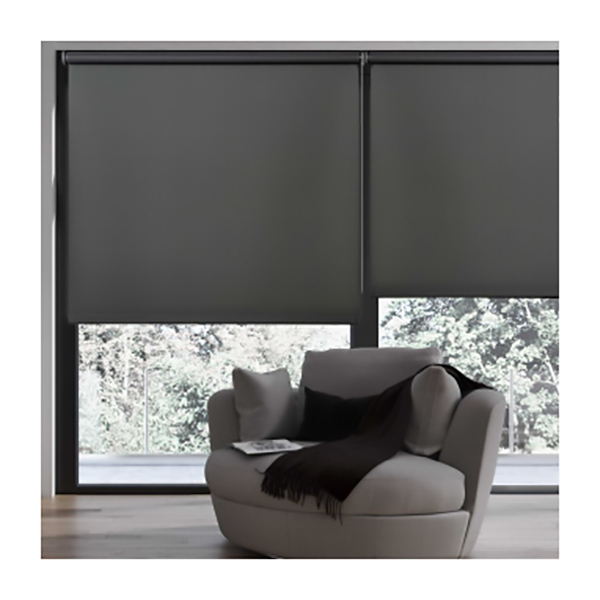 ROLL UP STORE ENROULEUR OCCULTANT GRIS GRAPHITE 120X180