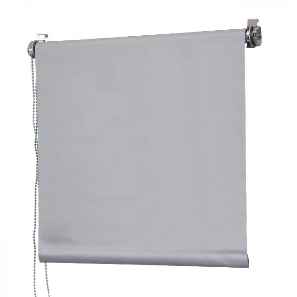 CLIPETFIX STORE ENROULEUR OCCULTANT GRIS GRAFITE 150X180