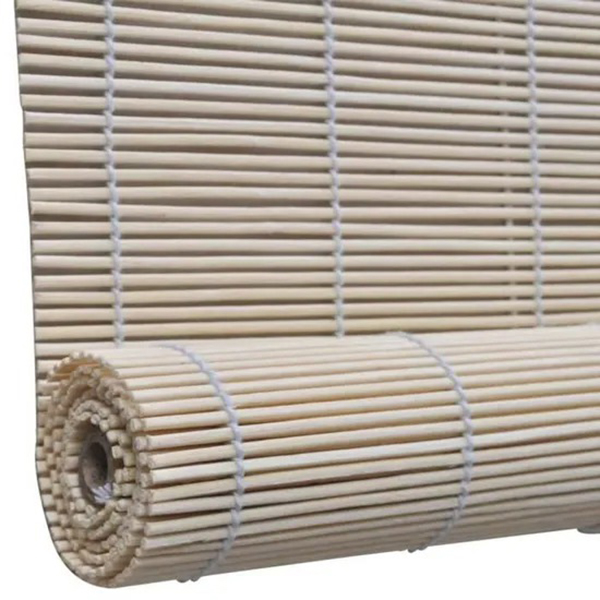 OCRES STORE ENROULEUR BAMBOU NATUREL BLANC 150X250