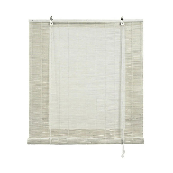 OCRES STORE ENROULEUR BAMBOU NATUREL BLANC 60X175