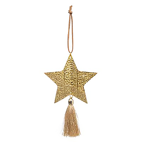 SUJET DE NOEL FORME METAL POMPON