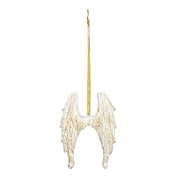 SUJET DE NOEL RESINE AILE ANGE 10CM