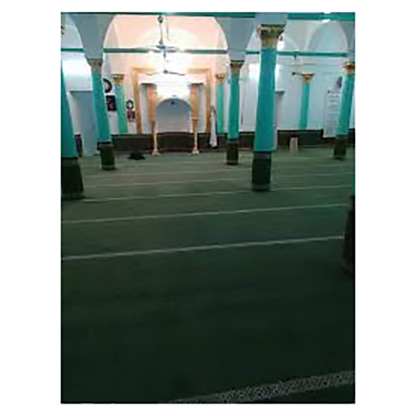 TAPIS MOSQUEE 5027 SHAMS MEHARAB-VERT 1,30MX25