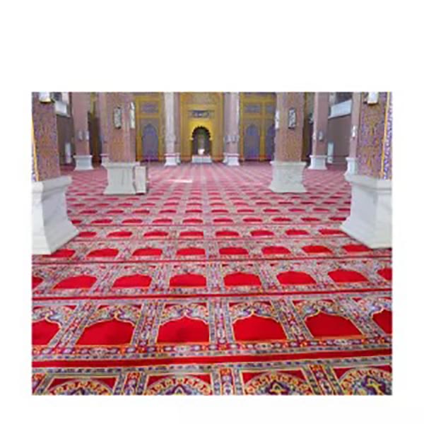 TAPIS MOSQUEE AL QUDS 027 ROUGE 4MX25