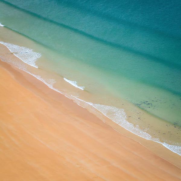 TOILE 30X30 SANDY BEACH 2