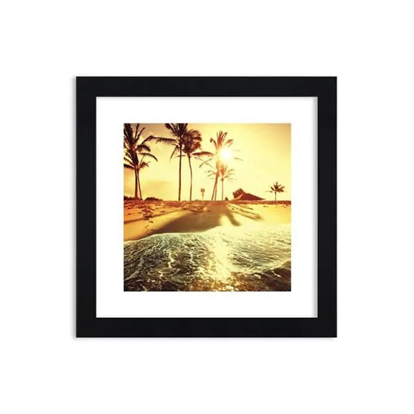 TOILE 30X30 PANNEAU BEACH
