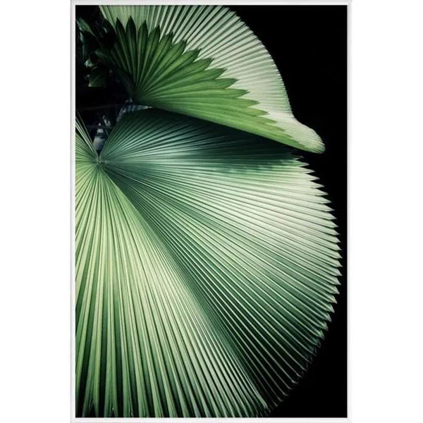 TOILE 30X45 GREEN PALM