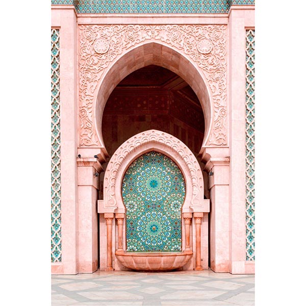 TOILE 65X97 ARCHITECTUR MAROC