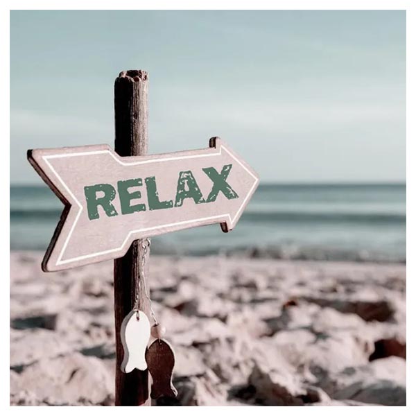 TOILE 30X30 PANNEAU RELAX
