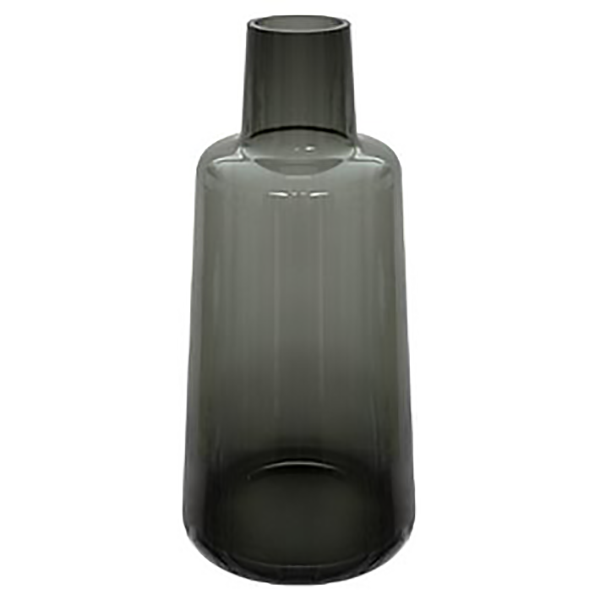 VASE EPAULE H40 GRIS