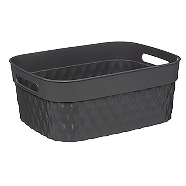 PANIER RECTANGULAIRE DISCO 5L GRIS