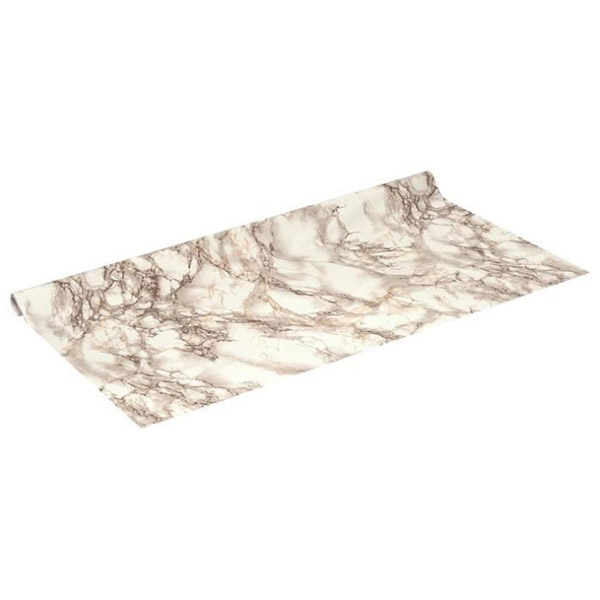 ADHESIF ROULEAU MARBRE CORTES BRUN 2MX67,5CM