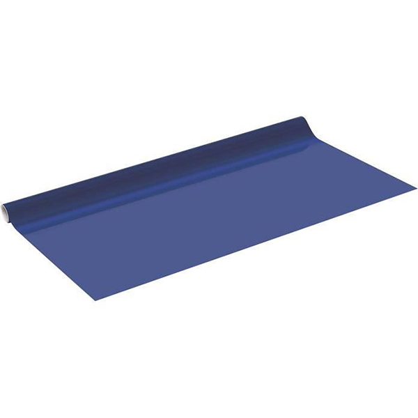 ADHESIF ROULEAU UNI BRILLANT NAVY BLUE 2MX67,5CM