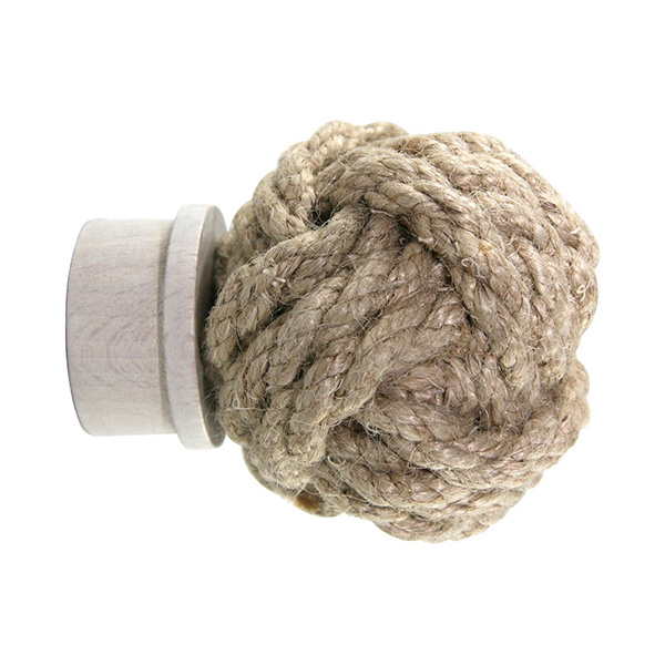 EMBOUT CORDE A VIS D28 BLANC FSC 100%