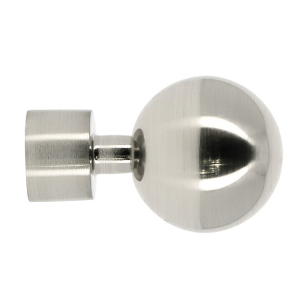 EMBOUT BOULE D16 CHROME BROSSE