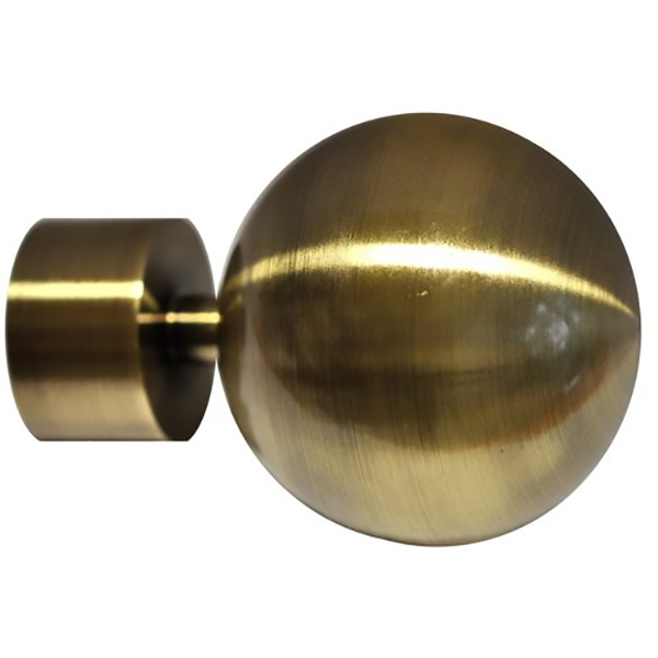 EMBOUT BOULE D28 DORE VIEILLI