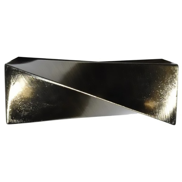 EMBOUT CYLINDRE TWISTE D20 EFFET LAITON VIEILLI