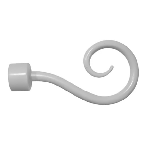 EMBOUT CROSSE D16 BLANC BRILLANT